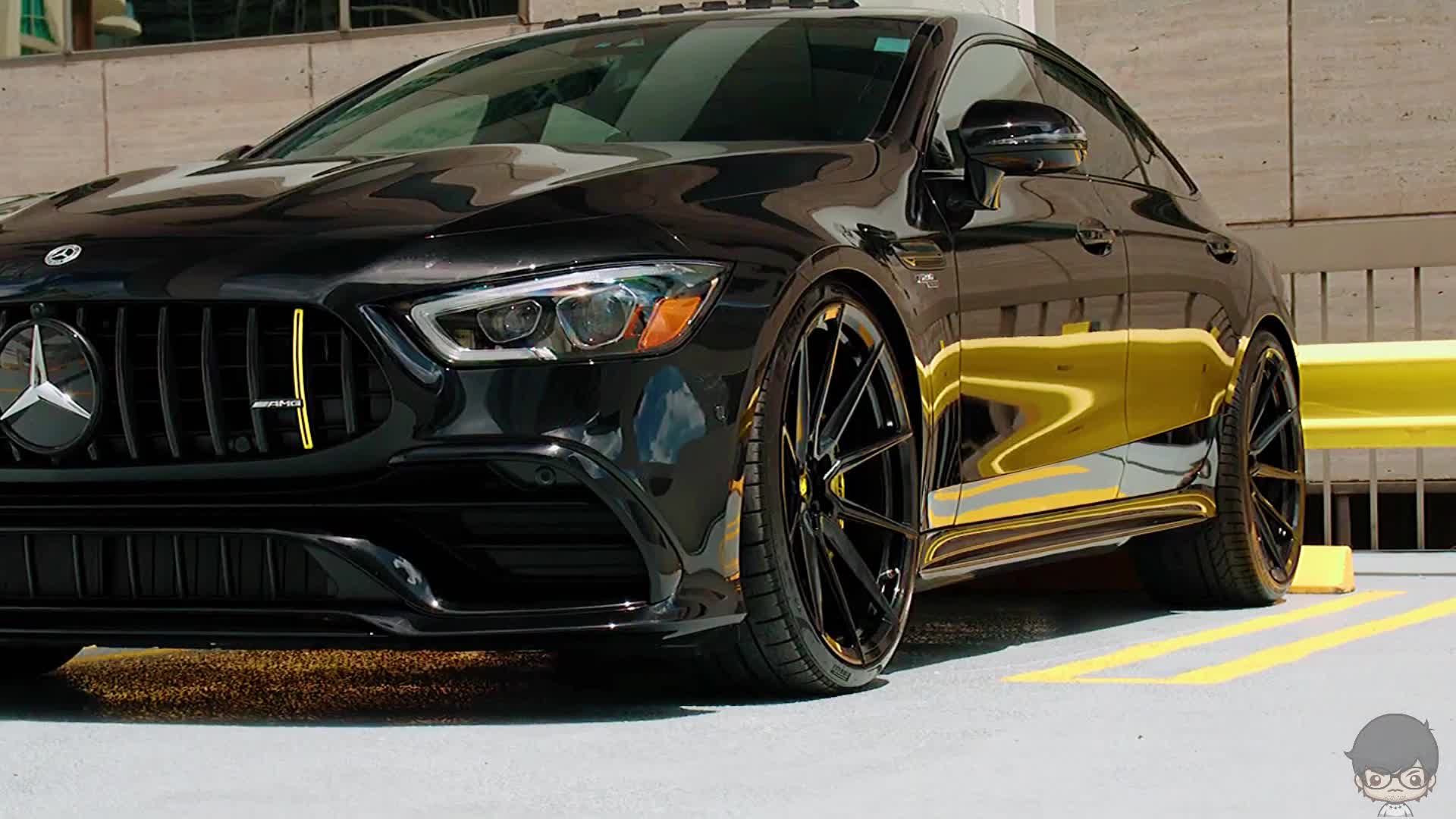 奔驰 amg gt53 vossen forged evo2