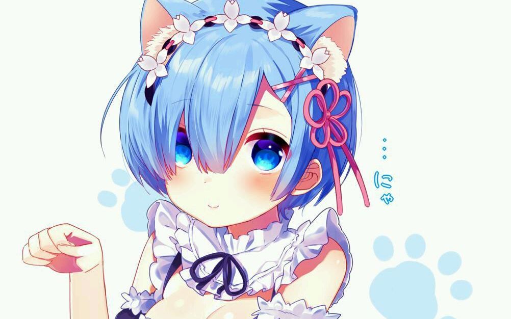 【mmd】蕾姆酱的猫耳开关(=99ω99=)【猫耳开关】