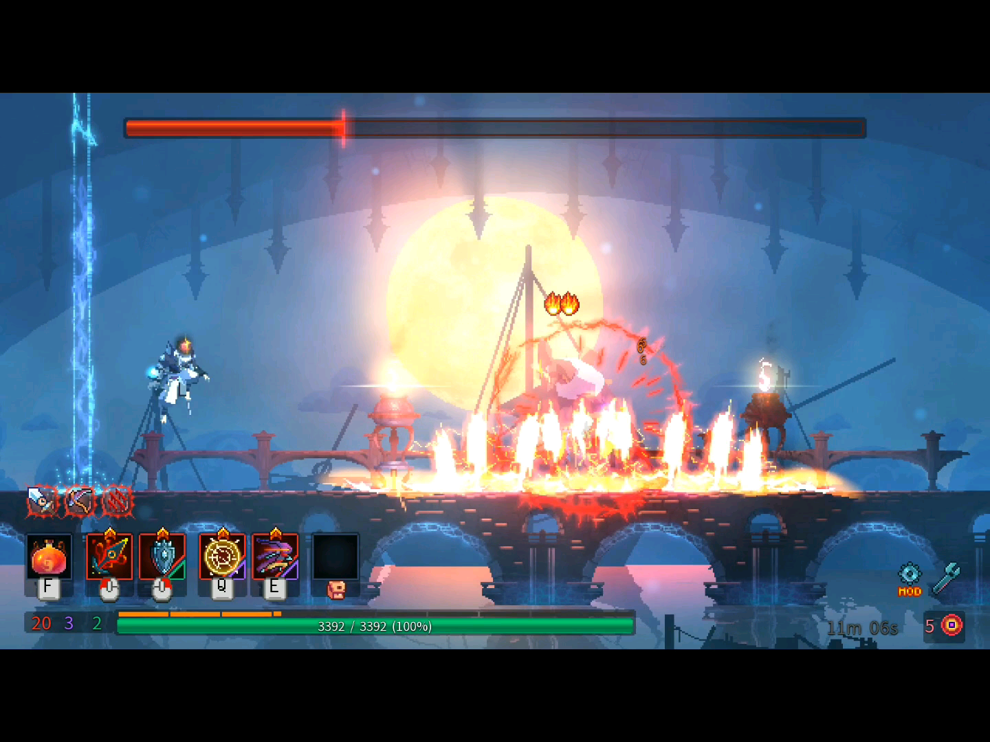 死亡细胞诅咒之刃打boss含dlc