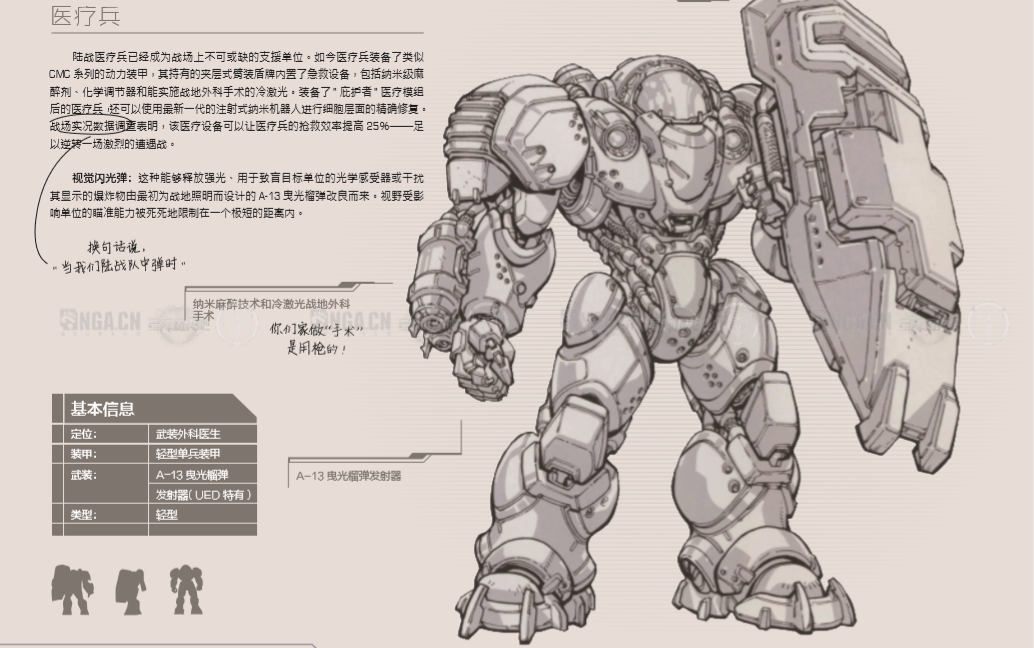 活动作品星际大百科人族篇医疗兵