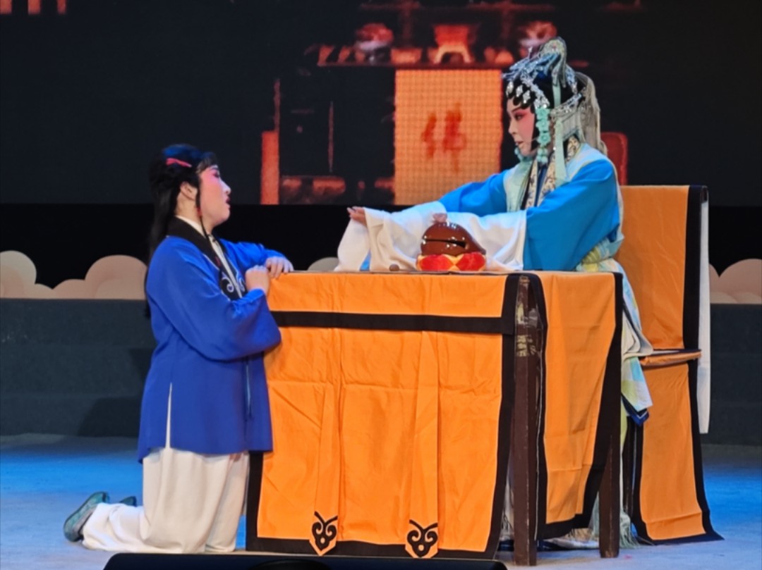 淮剧《莲花庵·苦劝》见丈夫