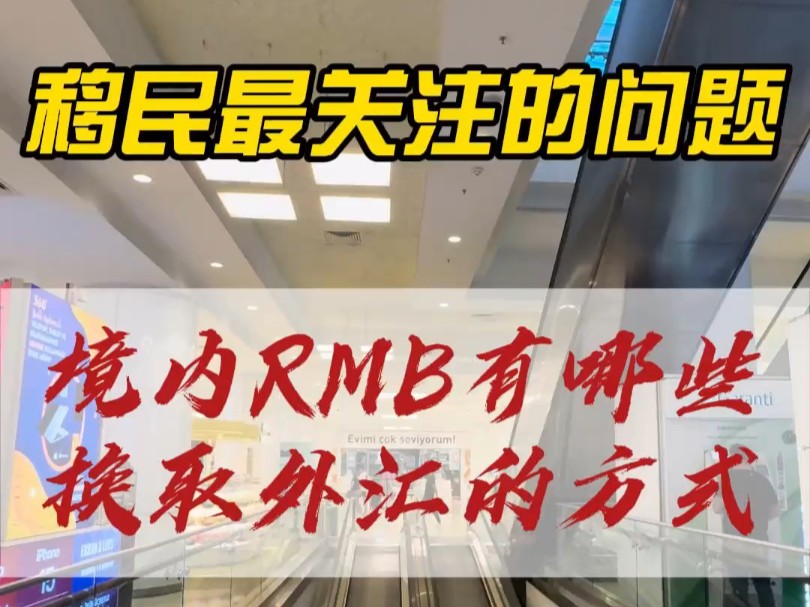 移民了钱怎么出去?浅谈移民最关注的换汇问题,你是否还有更合理的方式呢?哔哩哔哩bilibili