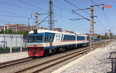 【授权转载】【收录和谐GTC-80J钢轨探伤车和全绿的Z82】大连站车迷候车室260-渐行渐远_机械_科技_哔哩哔哩