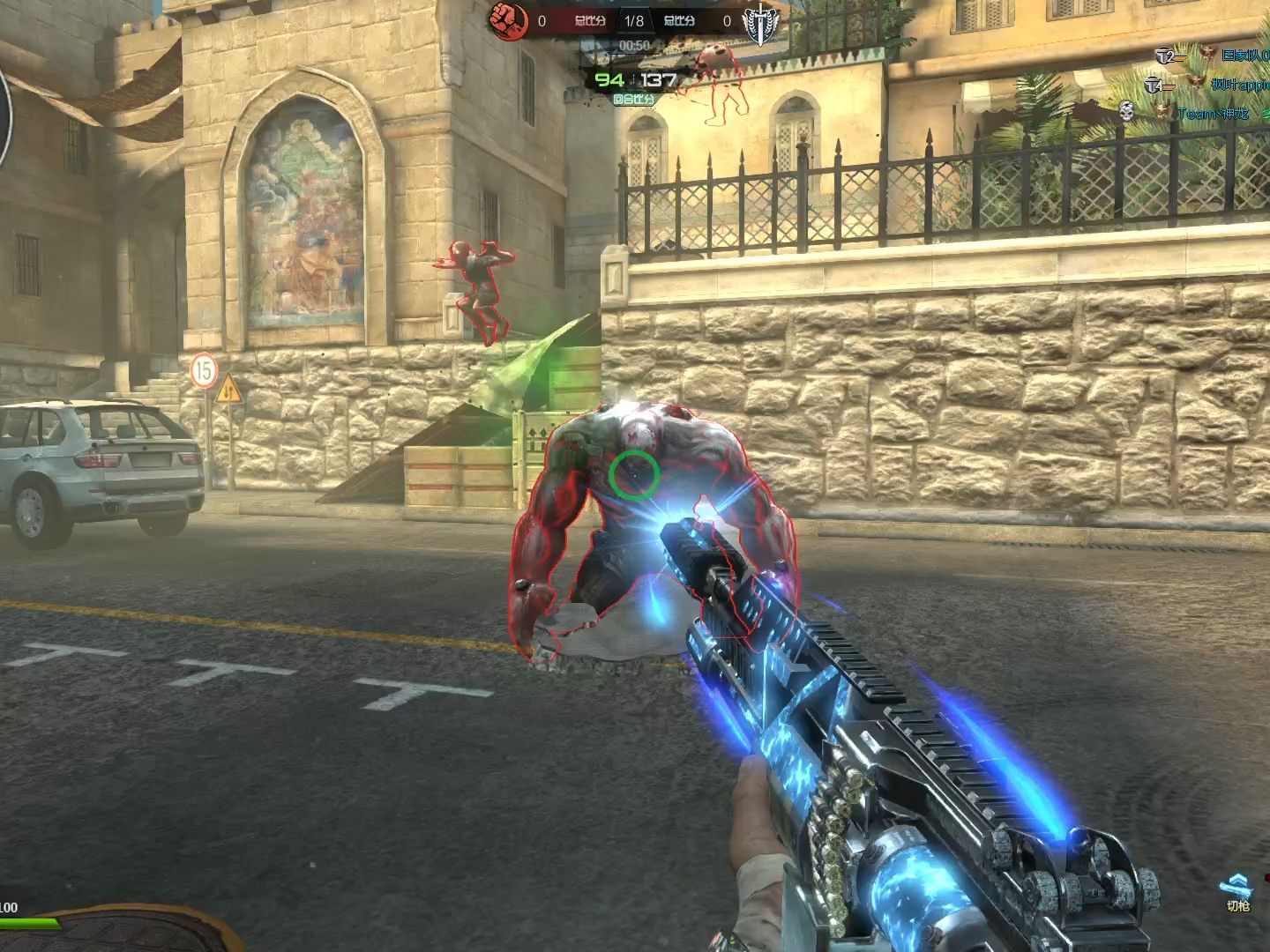 逆战僵尸猎杀日常-极寒冰焰