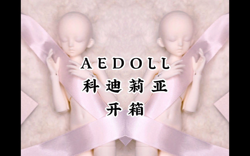 【开箱】BJD AEDOLL 科迪莉亚限定特体哔哩哔哩bilibili