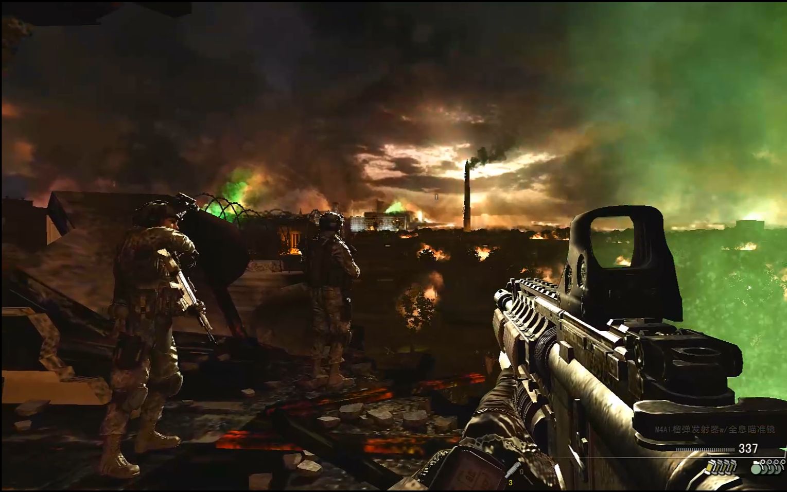 幼稚土豆使命召唤6现代战争2第十二十三章第二轮太阳白宫