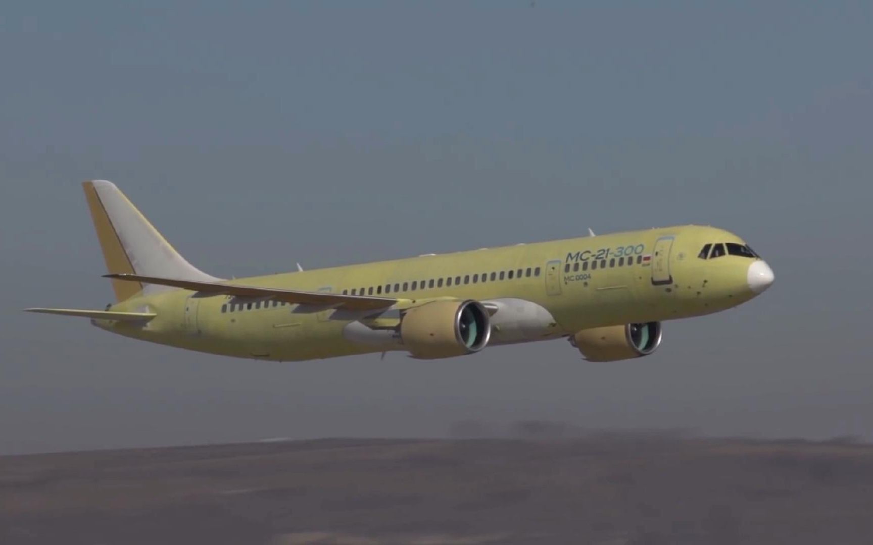 与中国商飞c919比速度 俄罗斯第三架mc-21-300试飞