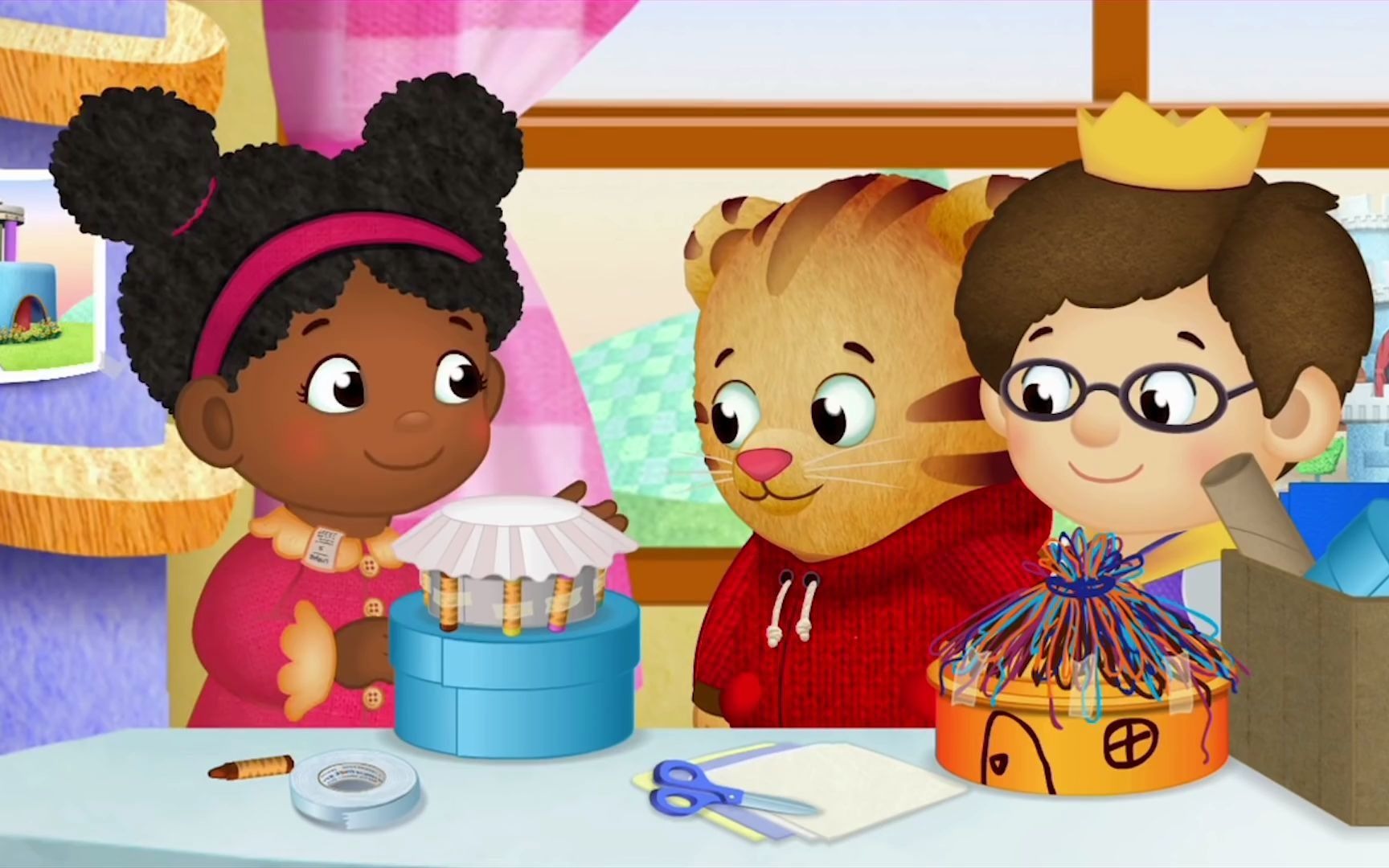 [图]Daniel Tiger ️️ Let Your Creativity Shine! Videos for Kids