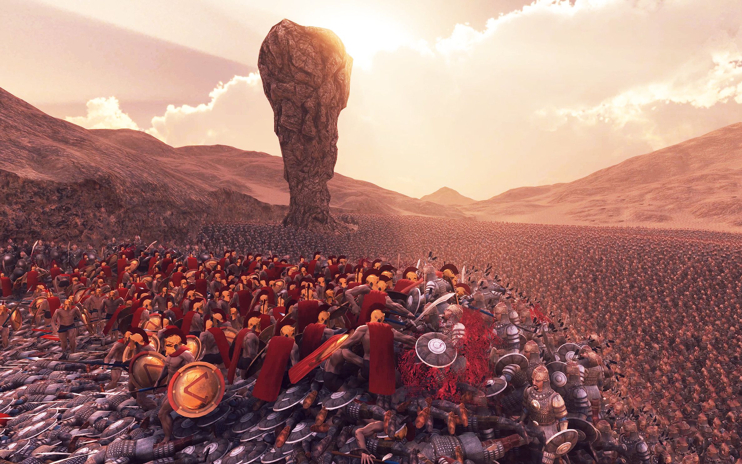 橘子史诗战争模拟器│斯巴达罗马六千人联军大战溪木村鸡神