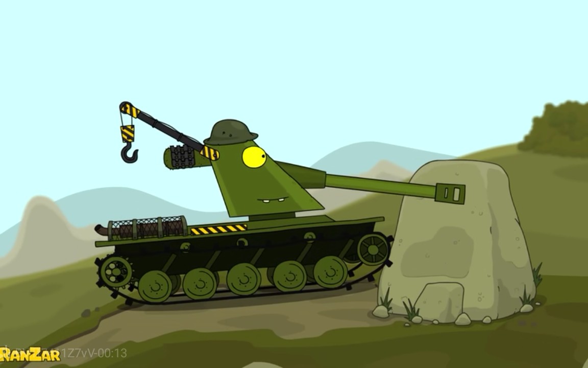 坦克世界动画定格绘画-krv