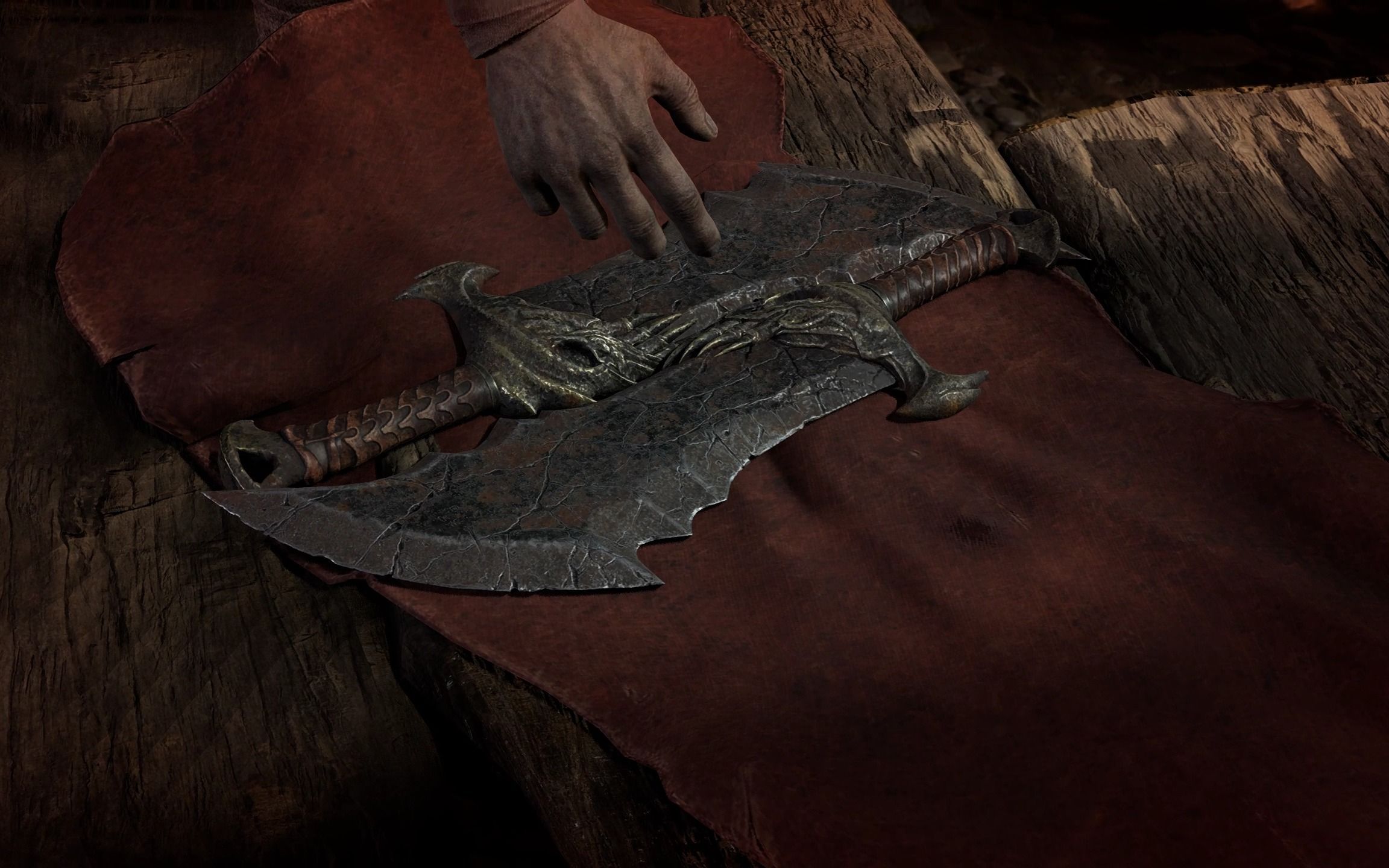 【2k】战神4动画节选-老父亲为儿子再度拿起混沌之刃