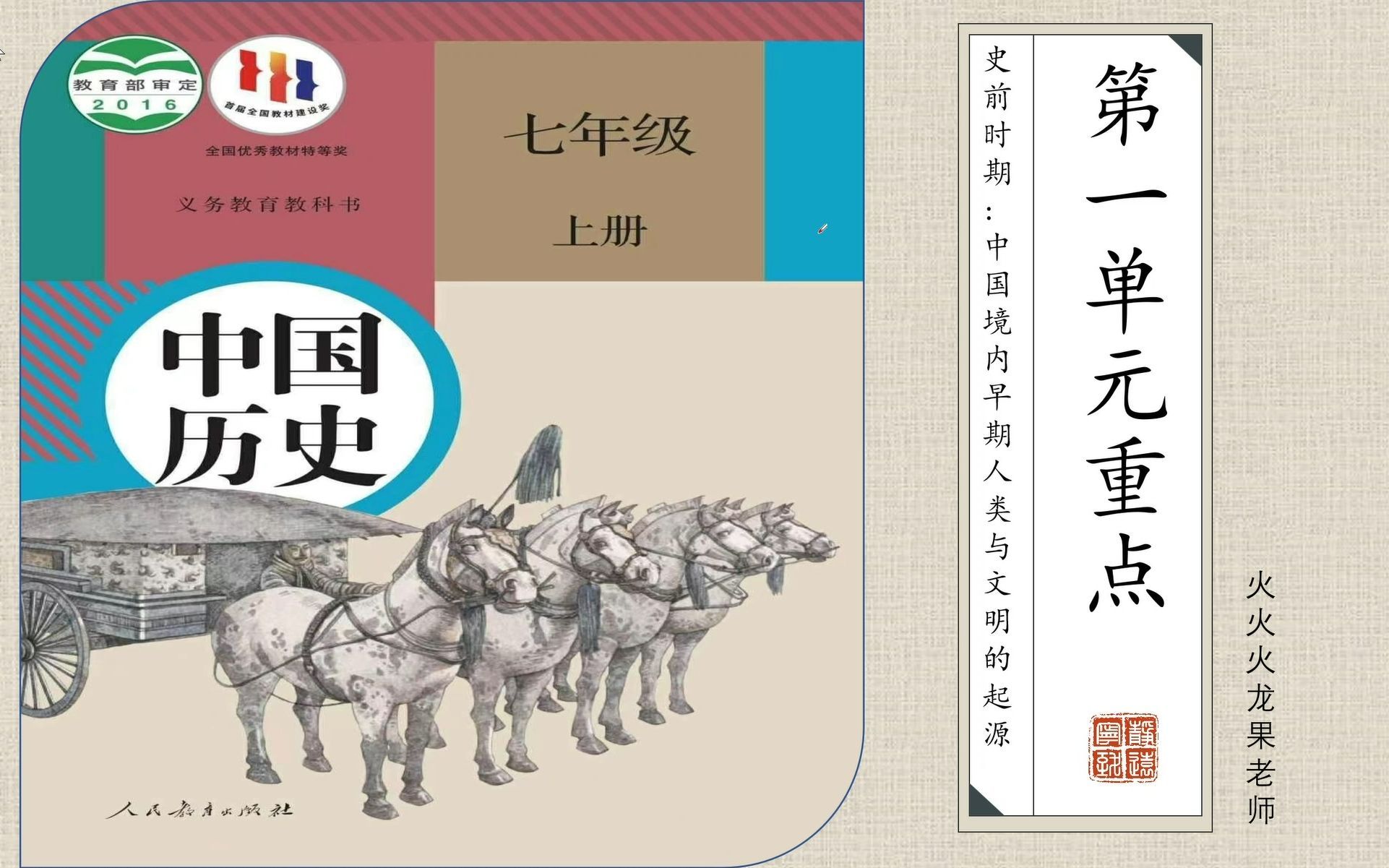 中国历史七年级上册一单元知识点梳理哔哩哔哩bilibili