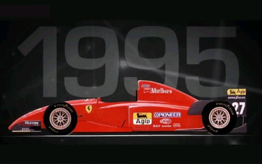 法拉利412t21995年118比例车模gpreplicasf1一级方程式赛车