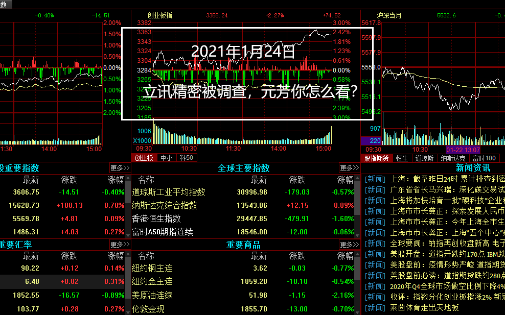 20210124立訊精密被調查元芳你怎麼看