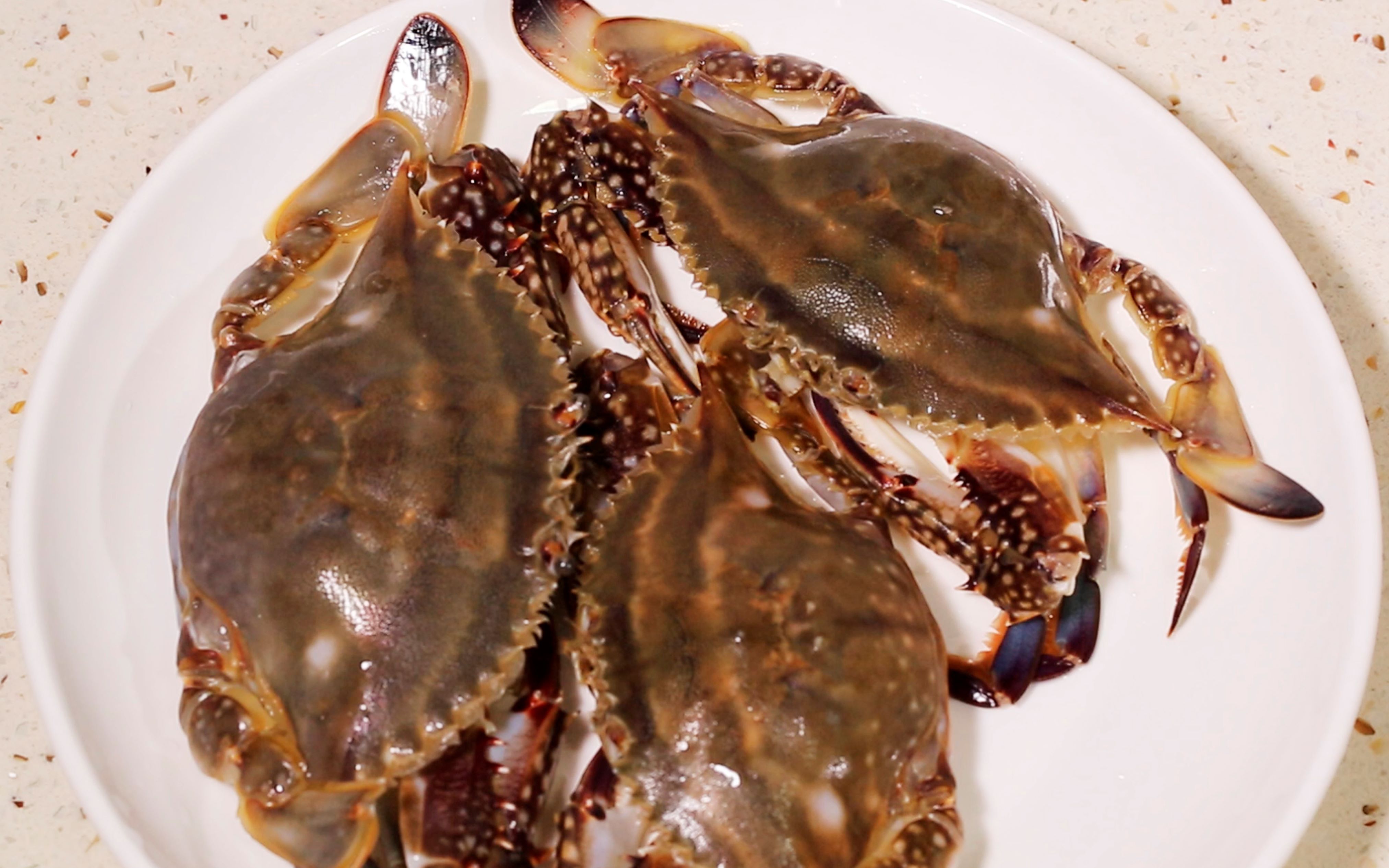 特色家常菜梭子蟹炒粉丝做法简单不容易翻车出锅味道大家多赞