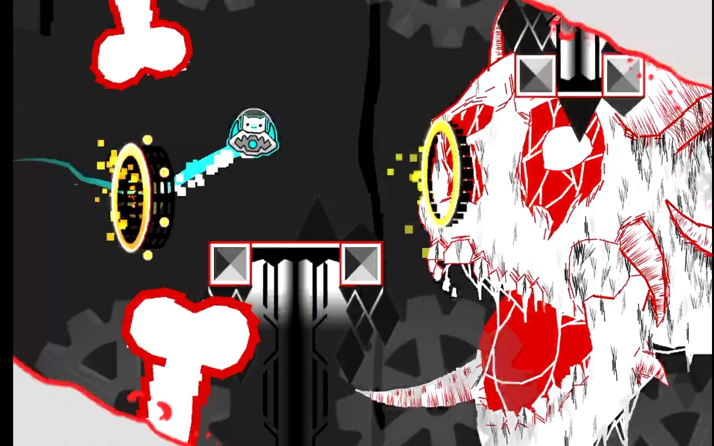 【几何冲刺/超高清】死灵与亡魂 阴暗的地下世界 史诗巨作~underworld