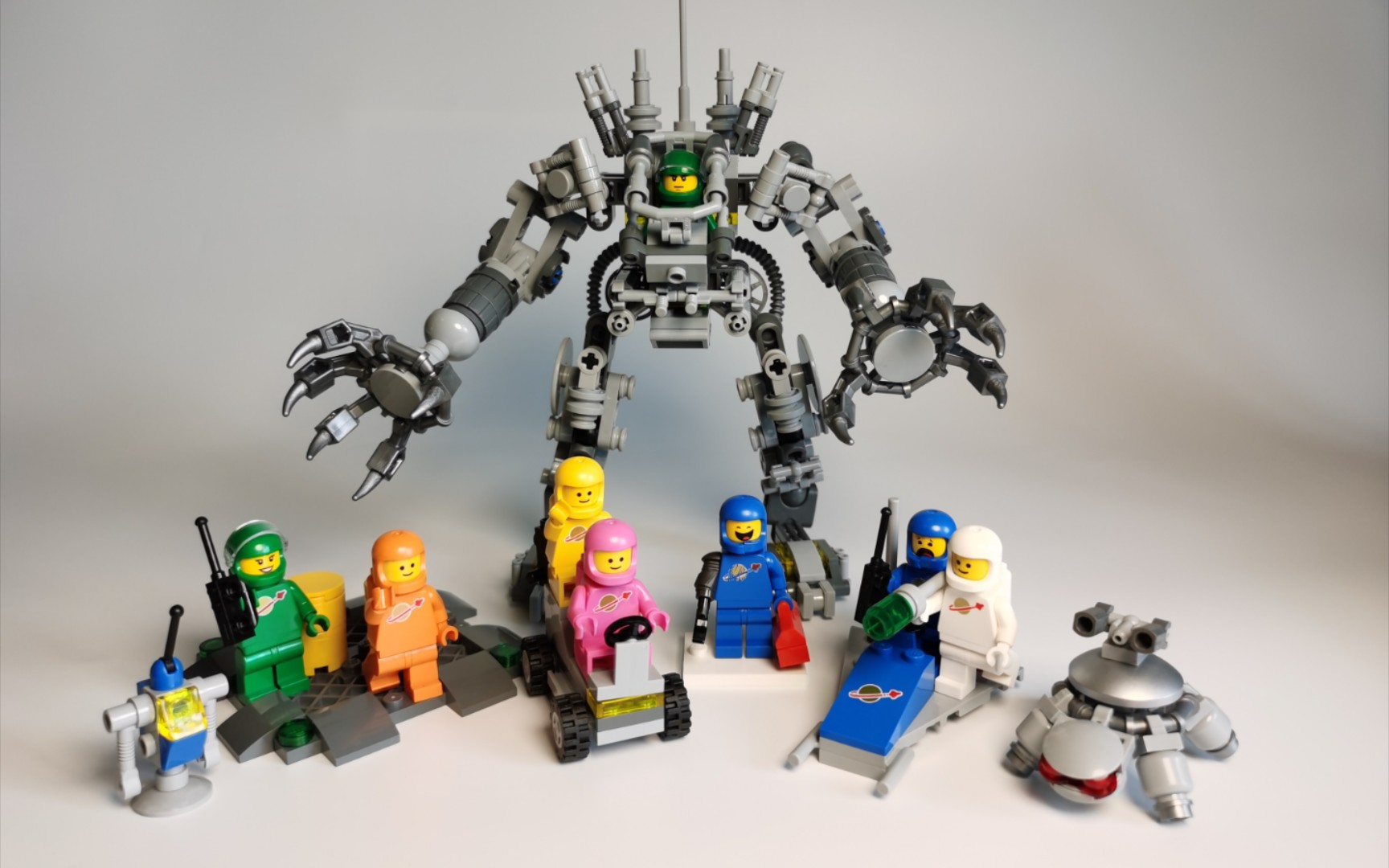 seaphone乐高经典太空人收集指南ideas系列21109宇宙基地测评