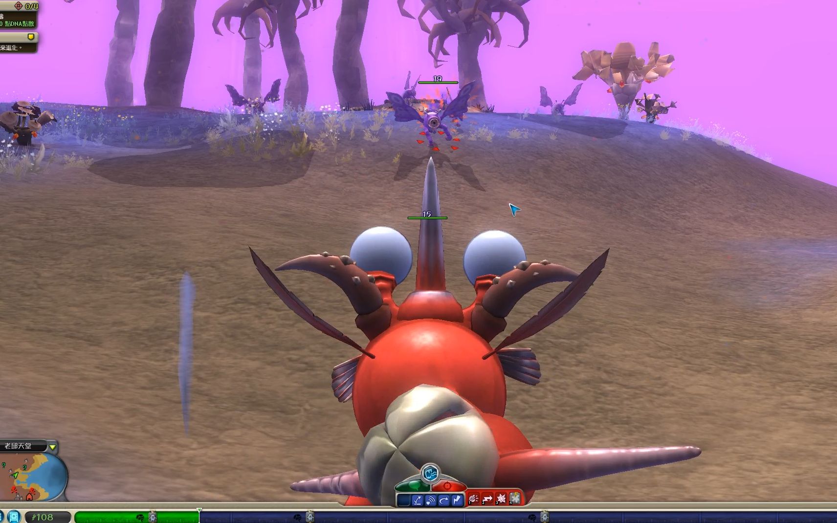 孢子进化:发现一个大眼蝴蝶怪,我能战胜它吗?