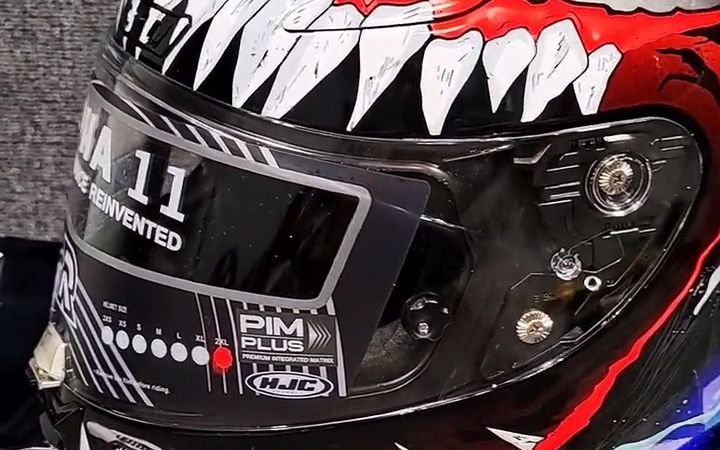 hjc漫威系列 毒液二代 机车头盔