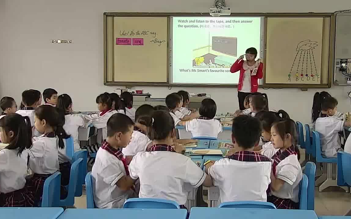 [图]外研社三下:《It's the ABC song》公开课获奖课2 (有课件教案 ) 外研社小学英语三年级下册