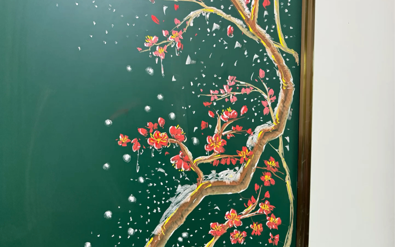 粉笔画(雪梅)