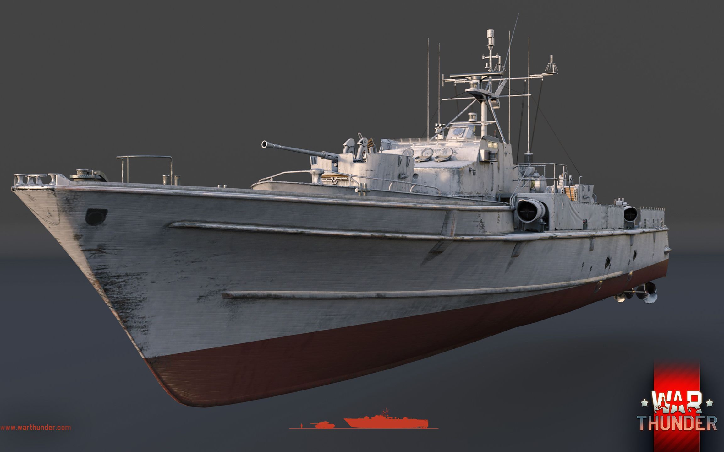 warthunder|战争雷霆 - 德国 140型"美洲豹"鱼雷艇