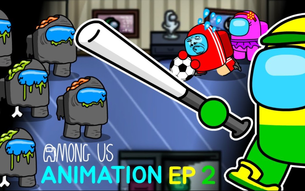 【among us动画】在我们之间vs丧尸船员 ep2