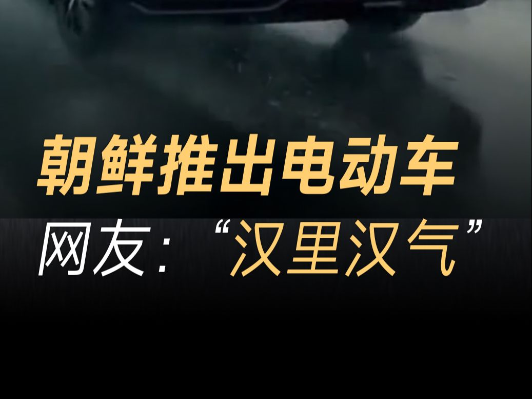 朝鲜电动汽车曝光,与海外知名车企合作,网友:怎么汉里汉气哔哩哔哩bilibili