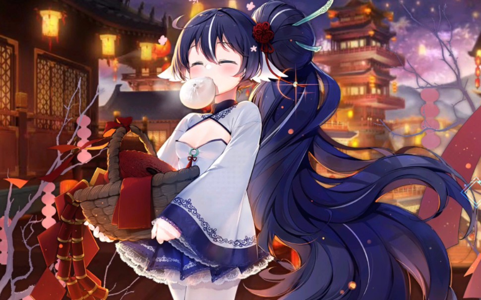 碧蓝航线宵月春节换装皮肤