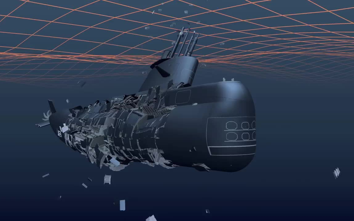 【事故模拟】阿根廷海军圣胡安号潜艇遇难模拟
