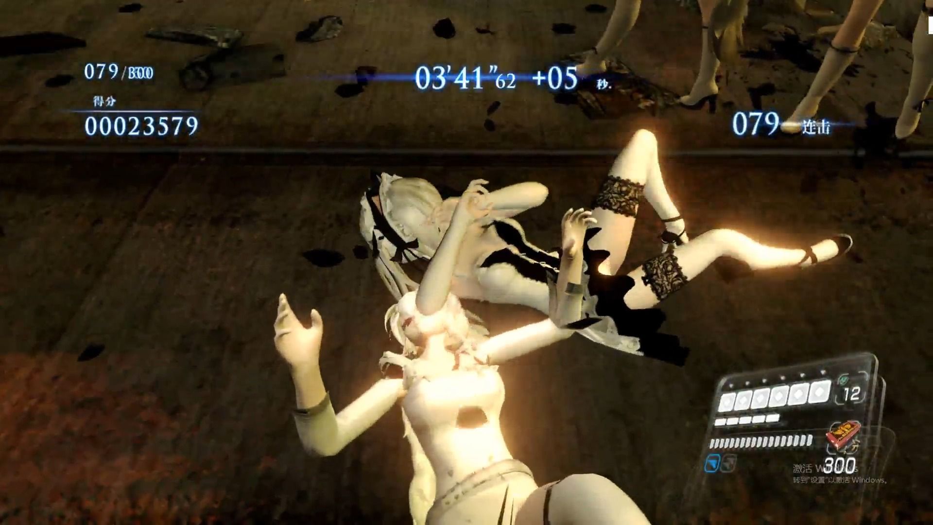 【生化危机6】双马尾猫耳弱音冷血佣兵模式1