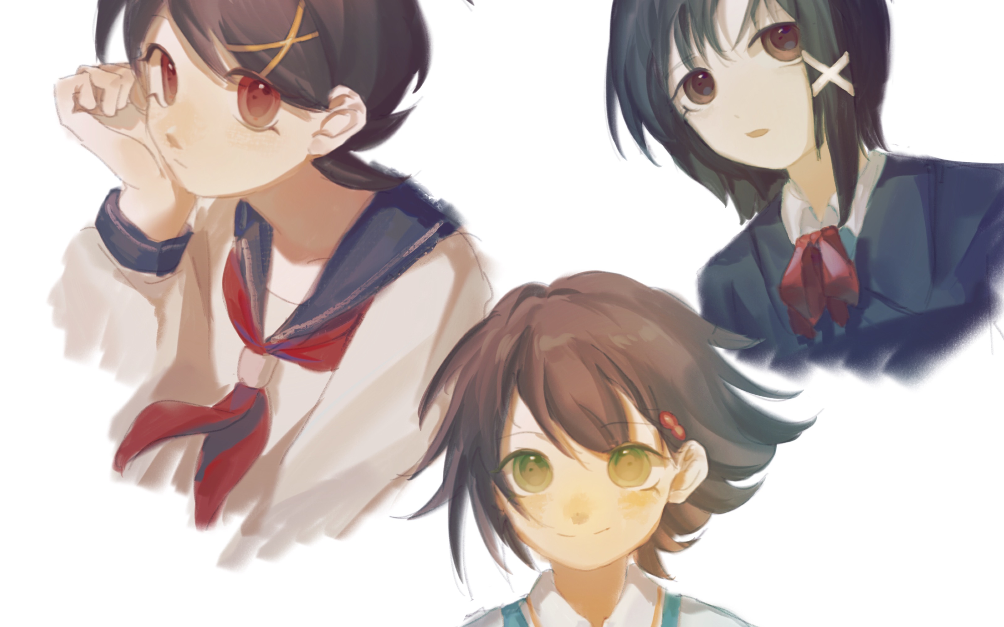 【玲音|可符香|石动乃绘】黑短女高好