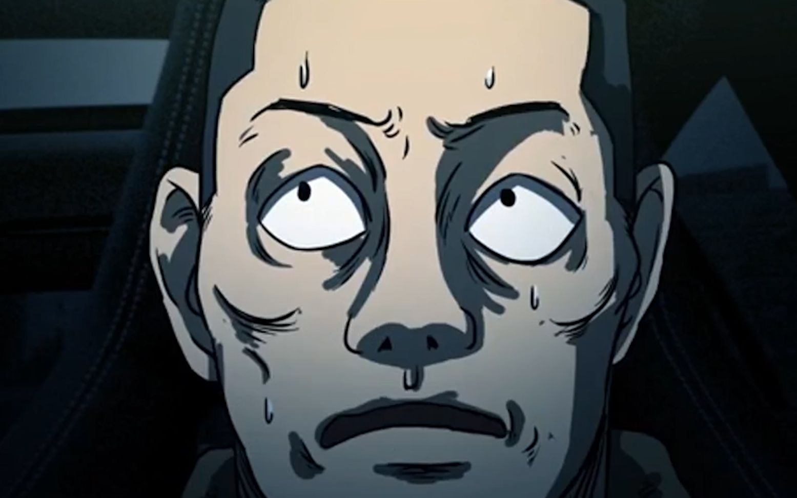 恐怖动画:出租车司机午夜出车,遇到诡异的事情,吓得满脸冷汗_哔哩哔哩