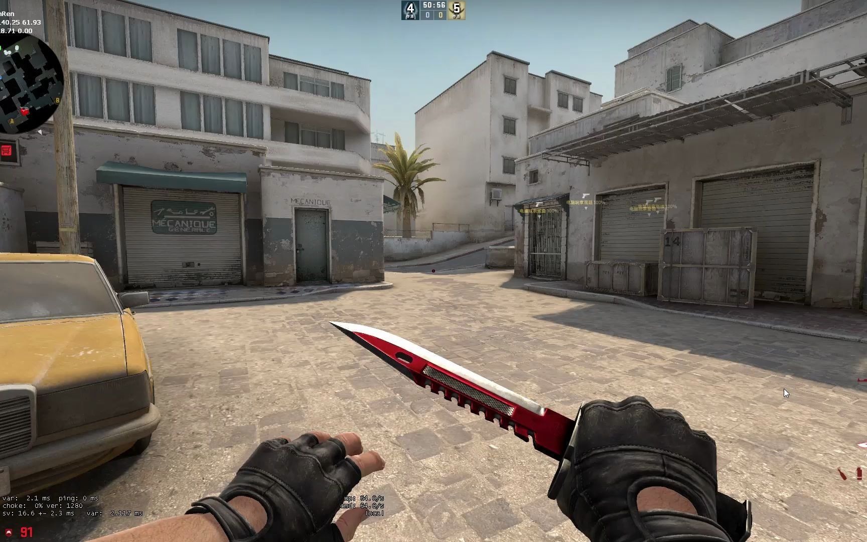 csgo炽热沙城沙二单人上a大箱(简单可混烟)