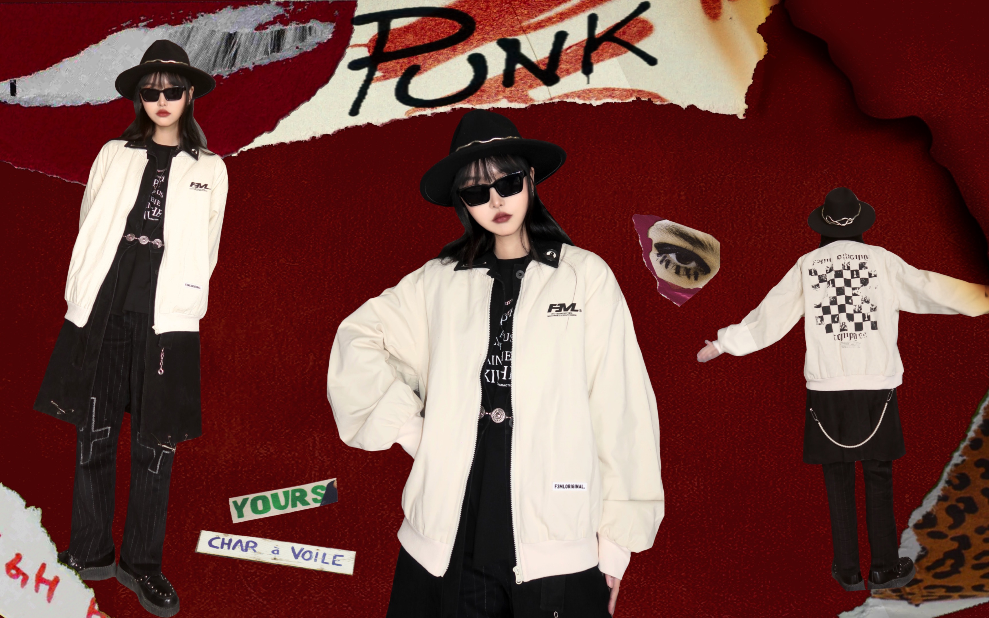 无性别穿搭|摇滚朋克风格叠穿指南|春季穿搭|中性穿搭_哔哩哔哩_bili