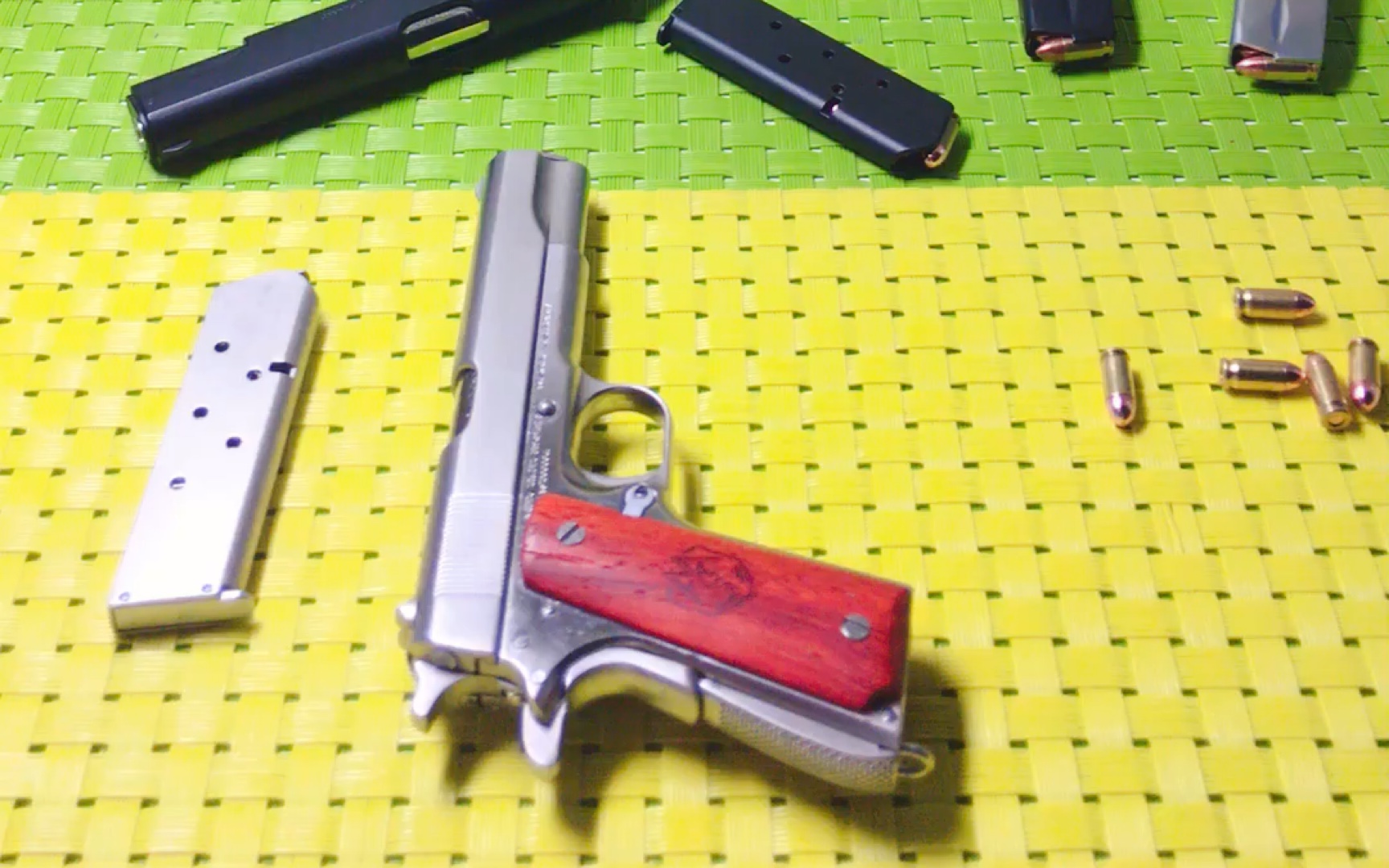 合金军模 M1911A1模型 细节 抛壳动作哔哩哔哩bilibili