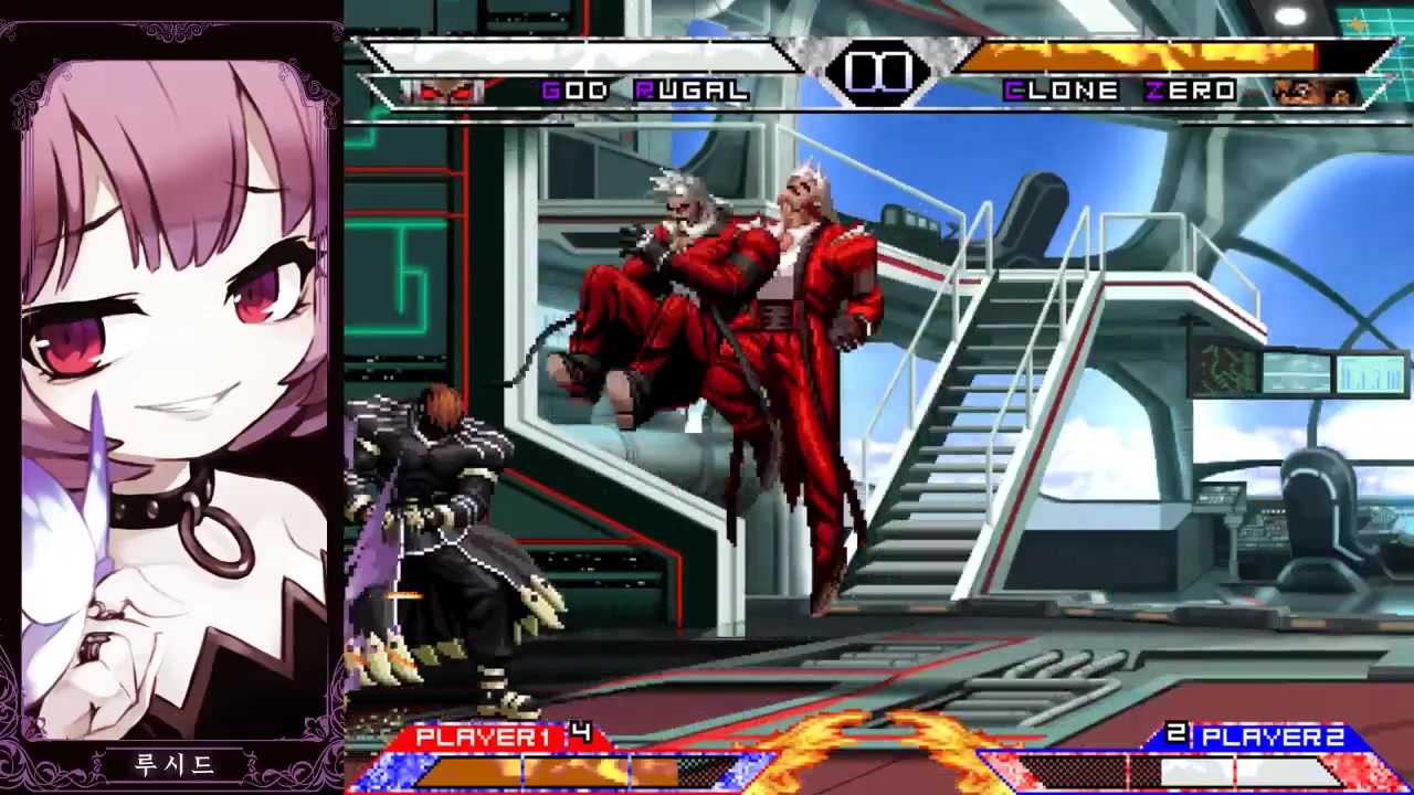 [图][KOF Mugen](神社長VS假零) God Rugal VS Clone Zero (ReMatch)