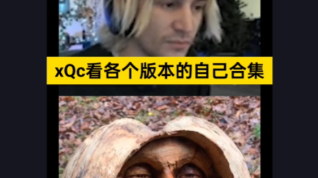 xQc看各个版本的自己,一次看个爽哔哩哔哩bilibili