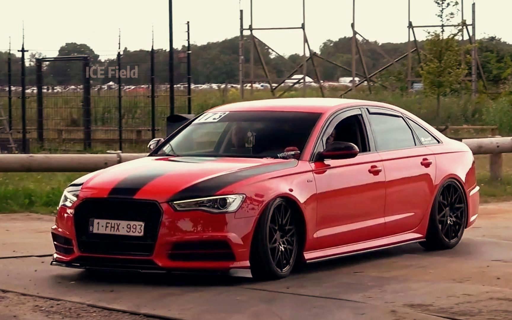 国外改装车炸街