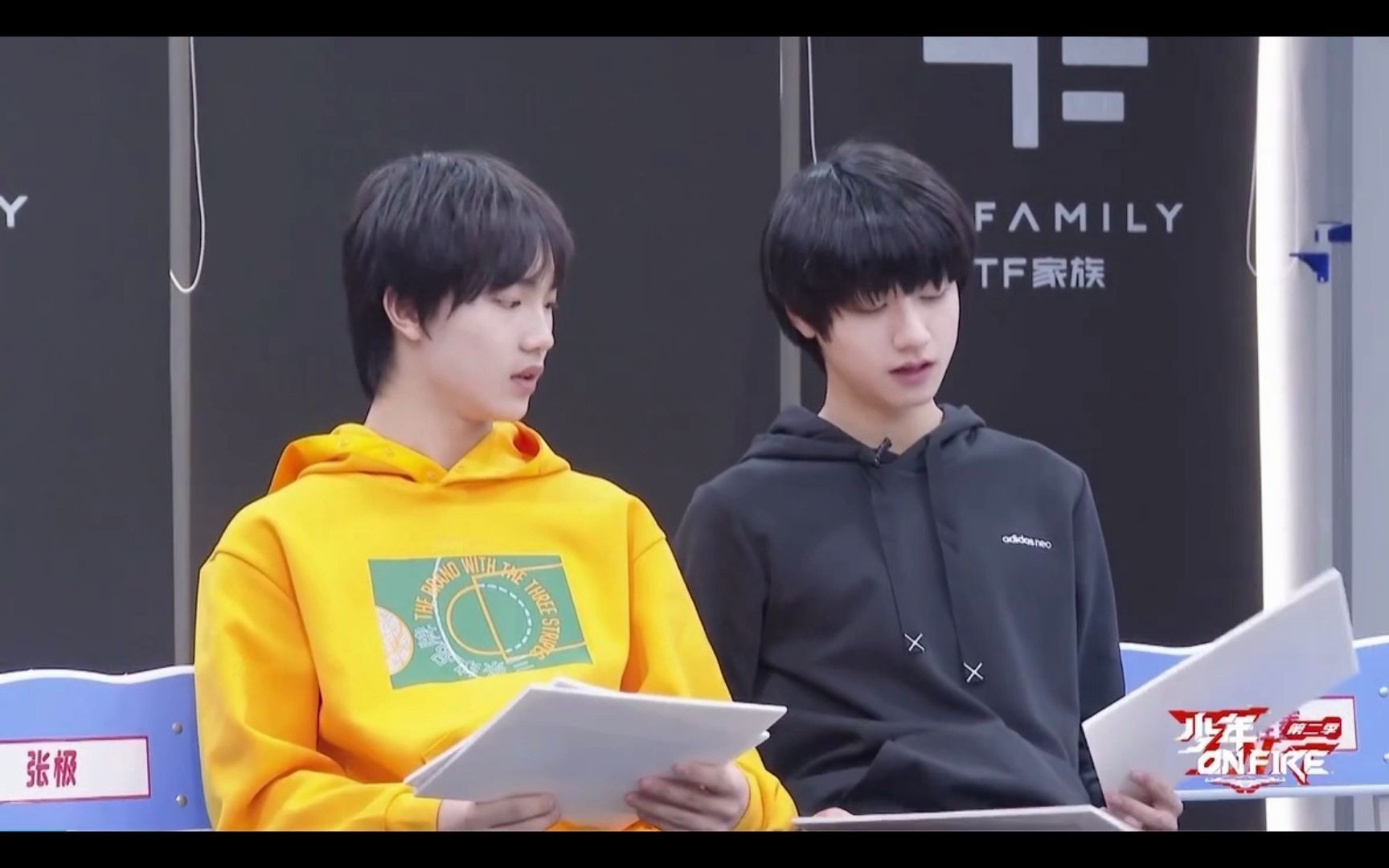 【朱志鑫苏新皓】上火2一公幕后reaction | 笑声逐渐猖狂