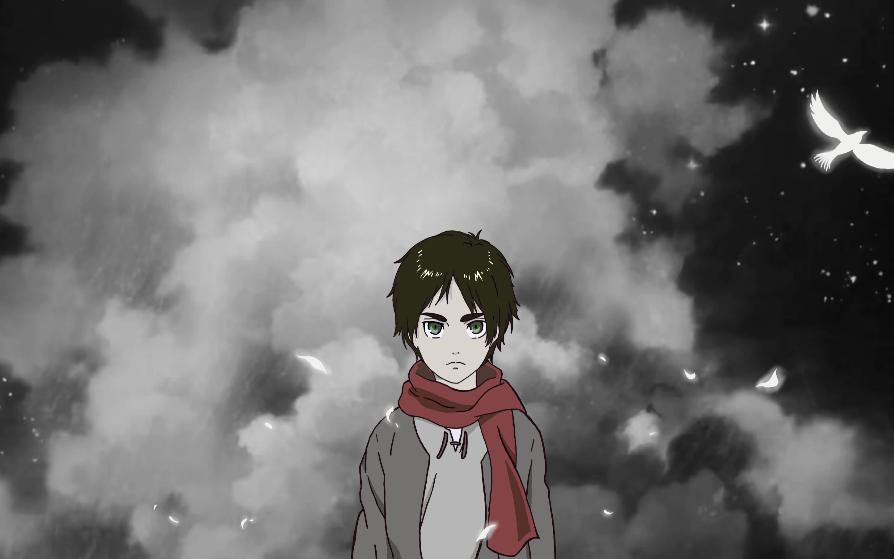 致那个自由的少年一句话:晚安 艾伦