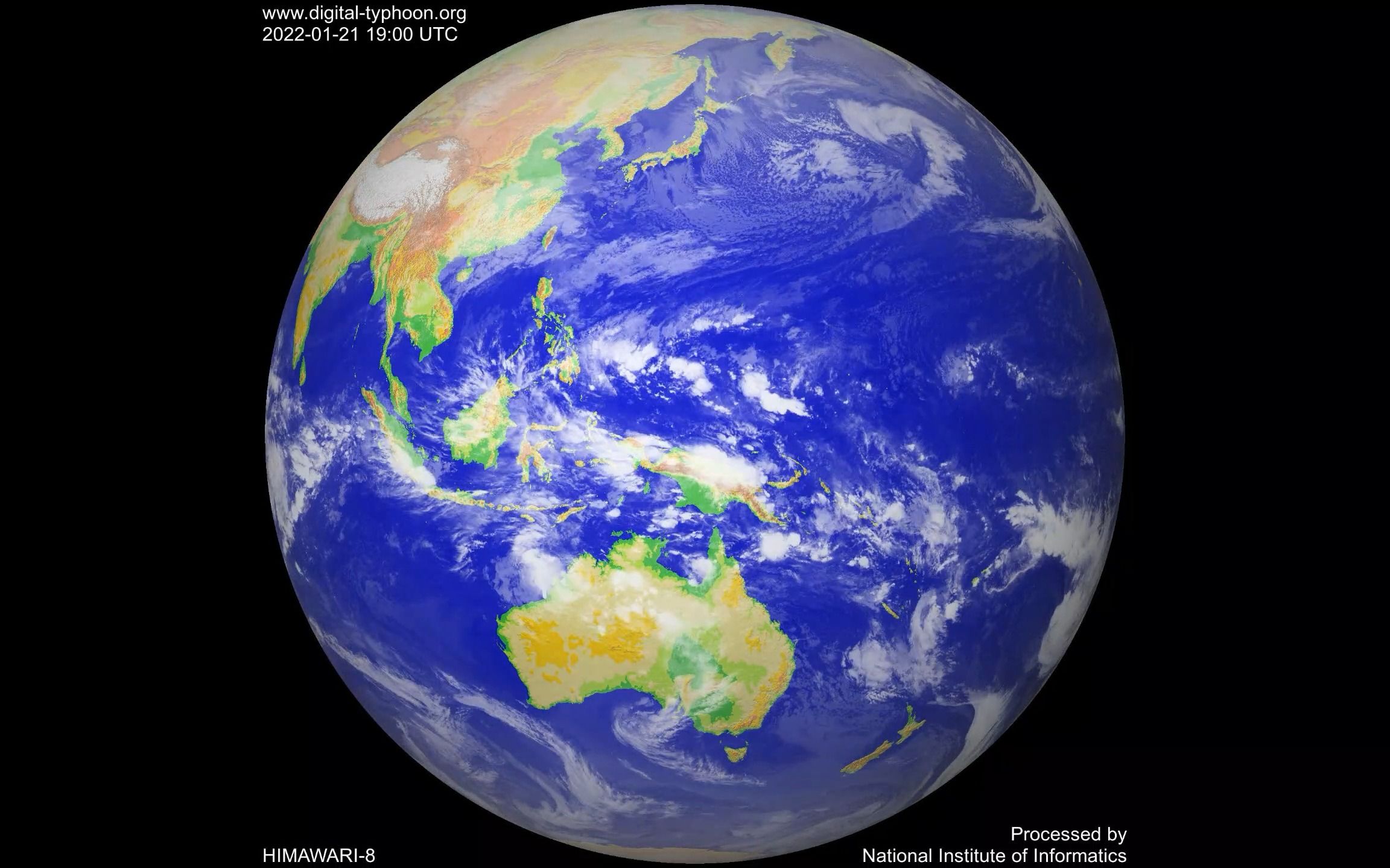 【fluorine气象·2022卫星云图】恭喜你发现宝藏,2022年全年云图(2k横