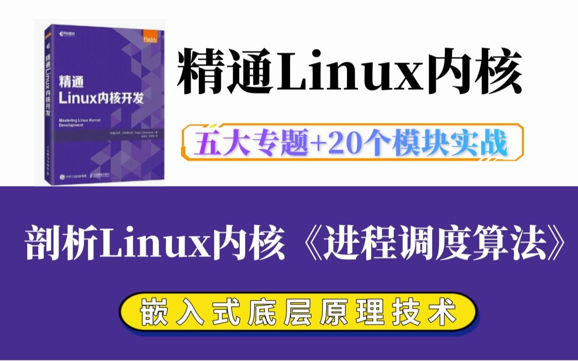 【深入理解Linux内核】剖析Linux内核《进程调度算法》|内存调优/文件系统/进程管理/设备驱动/网络协议栈哔哩哔哩bilibili