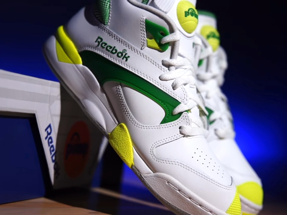 Reebok Court Victory Pump “Michael Chang” 白绿黄 锐步 复古充气鞋|Weartester哔哩哔哩bilibili