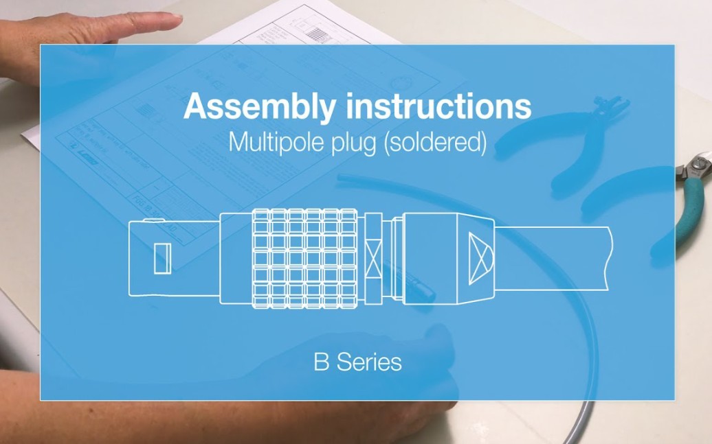 【LEMO】官方教程如何制作LEMO雷莫航空插头链接线缆哔哩哔哩bilibili