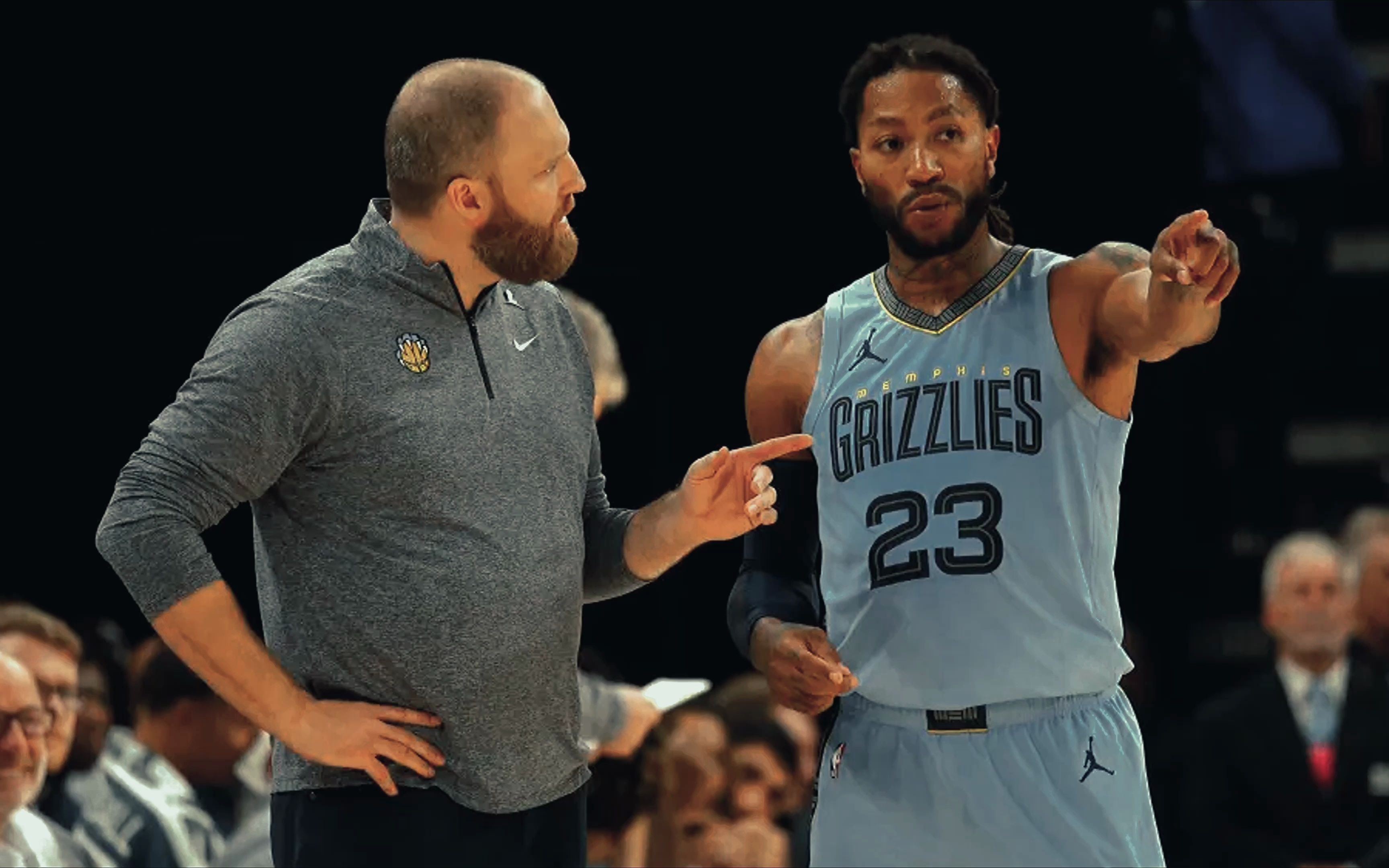 罗斯再遇伤病,灰熊之行也并不理想.