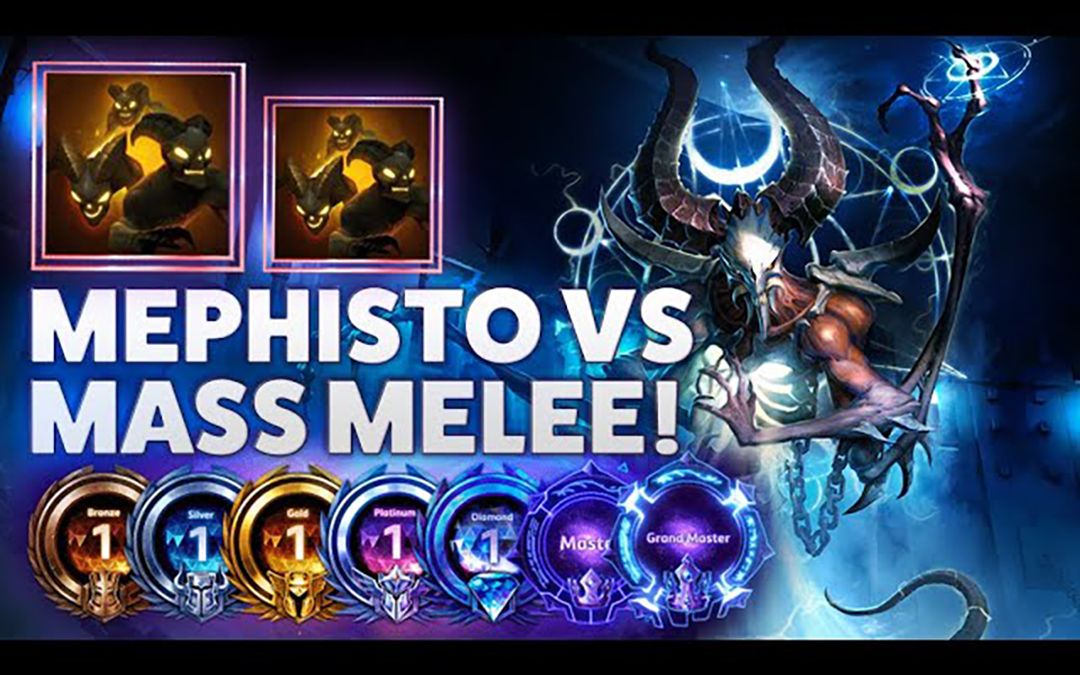 墨菲斯托 Mephisto Durance  MEPHISTO VS MASS MELEE!  B2GM Season 7(Diamond 4)哔哩哔哩bilibili