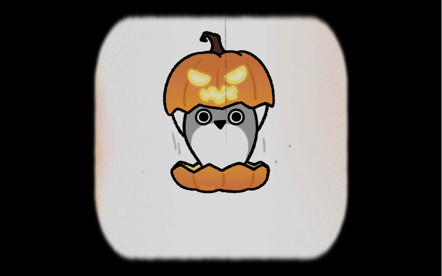 甲鱼班班鬼怪篇 萨卡班甲鱼万圣节表情包已上线～快来get