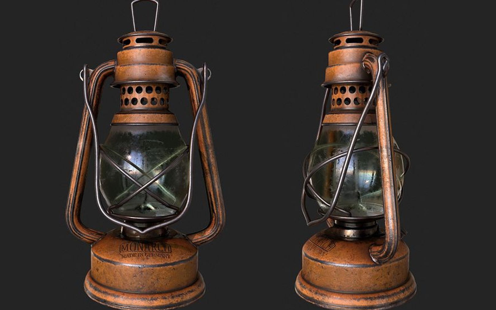 次时代pbr流程道具马灯建模教学09