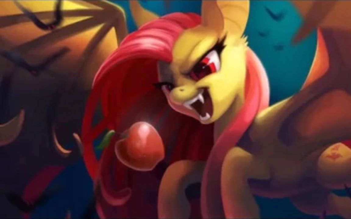 [图]MLP- Flutterbat tribute -I am cannibal- by Kesha